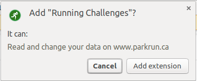 Running Challenges in the Chrome Web Store